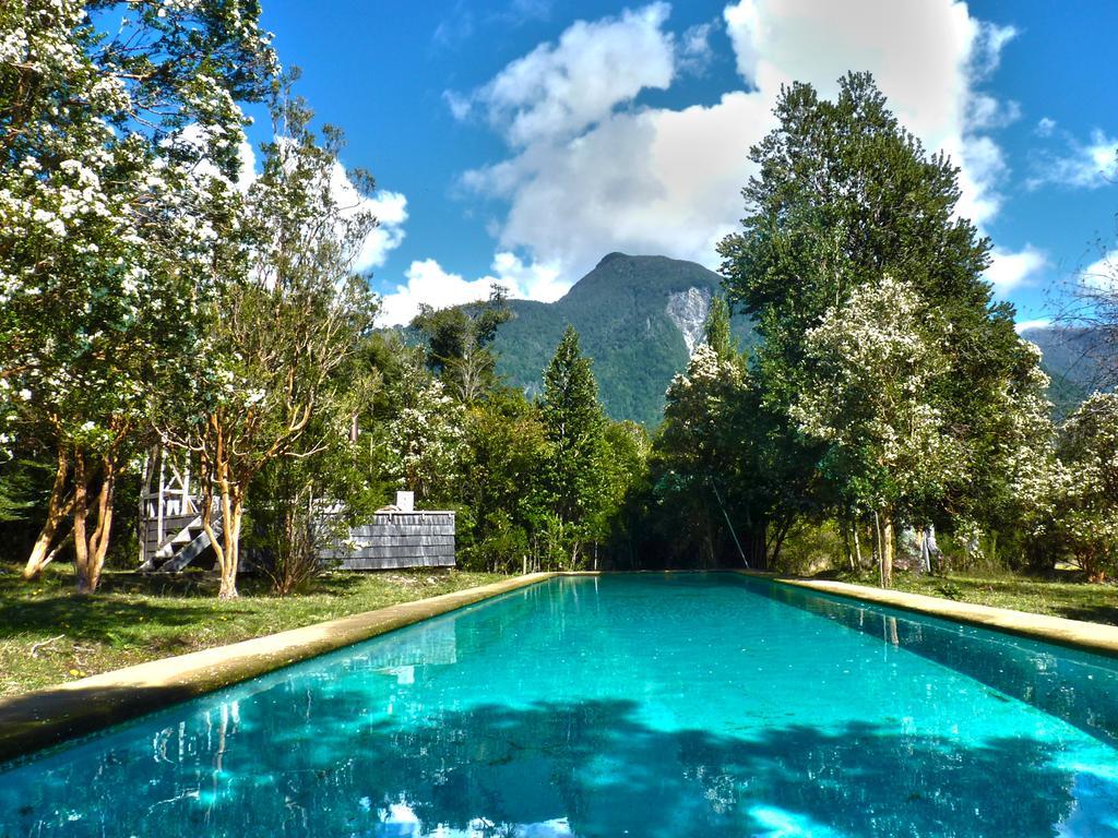 Mitico Puelo Lodge Las Gualas Exterior foto